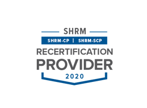SHRM Recertification Provider CP-SCP Seal 2020