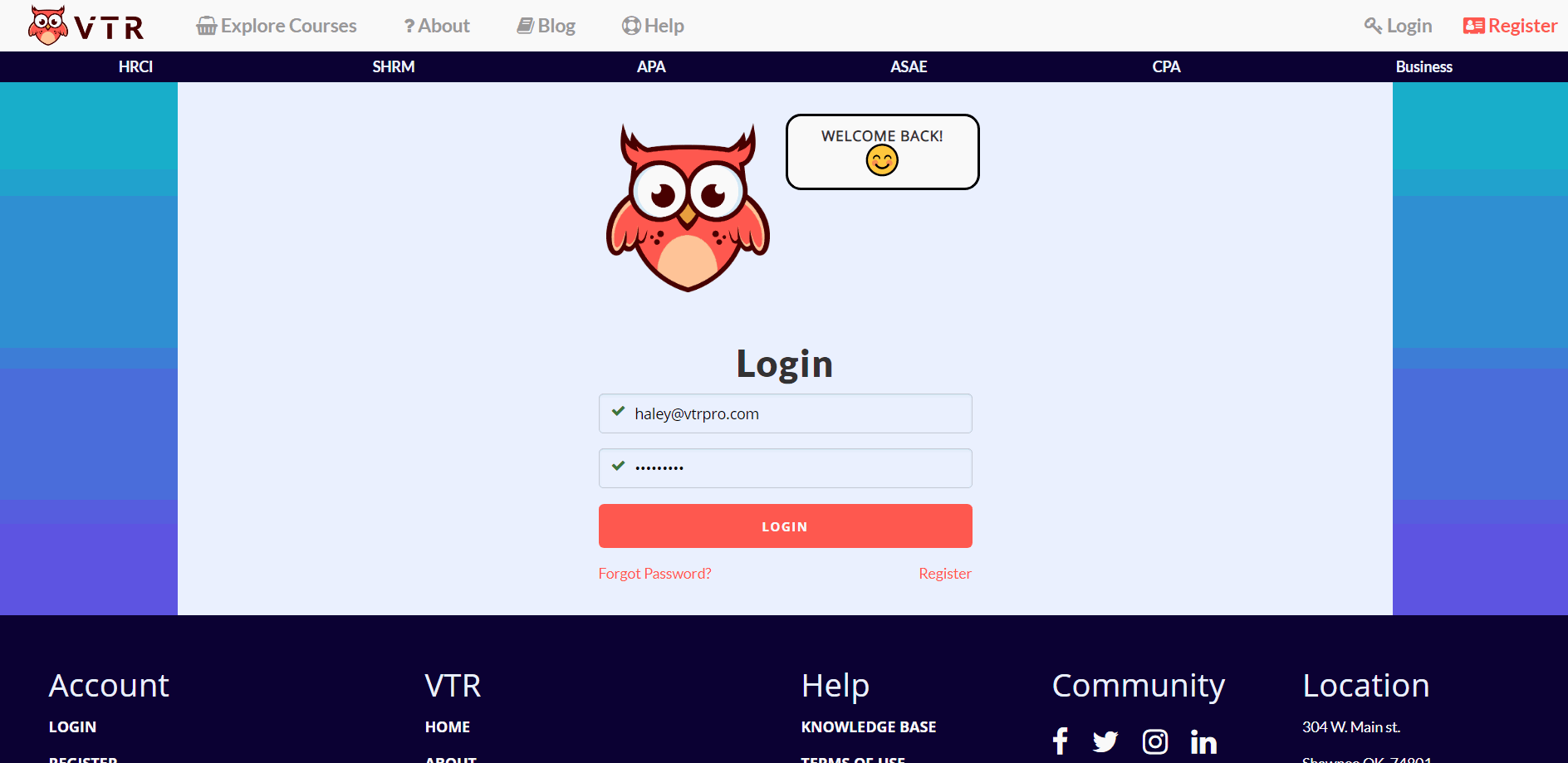 vtr forgot password gif